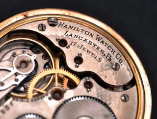   Hamilton Cal 974, 1904 working Pocket watch serviced yearly up to 1954
