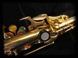 RAMPONE & CAZZANI R1 Jazz Curved Soprano Saxophone in 24K GOLD   Brand 