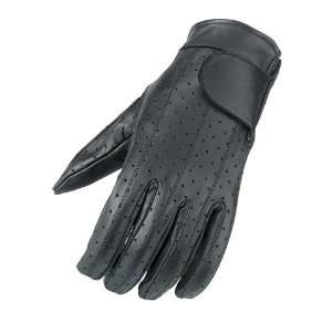  Mossi Mens Summer Vented Riding Glove Xlarge Black 