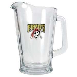  Pittsburgh Pirates MLB 60oz Glass Pitcher   Primary Logo 