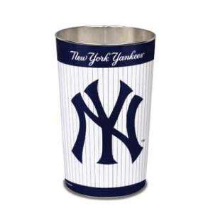   York Yankees MLB Tapered Wastebasket (15 Height): Sports & Outdoors