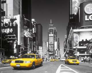 New York   Times Square, Gelbes Taxi Mini Poster #43490  