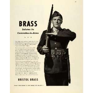   Army Soldier Salute G. I. WWII   Original Print Ad