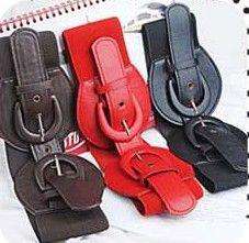 BTYD166 Lady Fashion Leather PU Wide Waist Cinch Belt  