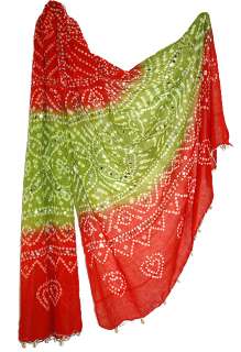   & Dye SCARF STOLE SHAWL WRAP Lot India Duppatta Wholesale New  