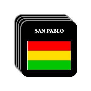  Bolivia   SAN PABLO Set of 4 Mini Mousepad Coasters 