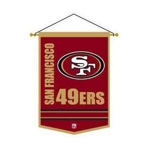    San Francisco 49ers Wool 12x18 Mini Banner