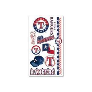  Texas Rangers Baseball Temporary Tattoos: Sports 