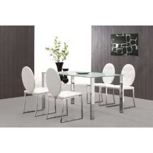  Zuo Modern Goth Dining Chair White: Home & Kitchen