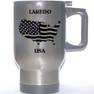  US Flag   Laredo, Texas (TX) Stainless Steel Mug 