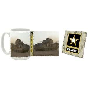  US Army Bradley Fighting Vehicles Coffee Mug/Coaster 