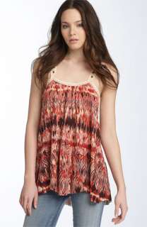 NEW FREE PEOPLE Ikat India Ballet CROCHET SHELL TOP S L  