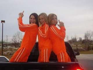 HOOTERS POLYESTER PULL OVER LIGHT WEIGHT WARM UP SUITS AND SEPERATES 