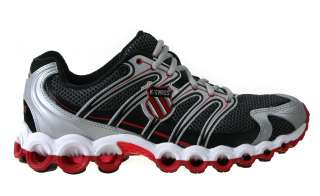 Swiss Mens Running Shoes Ultra Tubes 100 Black Red  