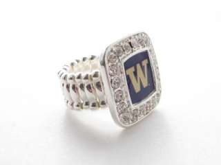 Washington Huskies Stretch Ring Jewelry UW  