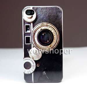 Camera Design HARD SKIN CASE COVER FOR Apple iphone 4 4G 4S  