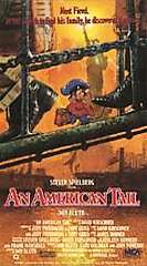 An American Tail VHS, 1998  