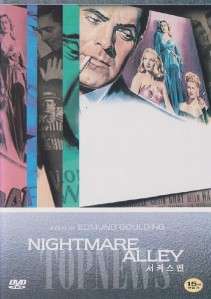 Nightmare Alley (1947) Tyrone Power DVD Sealed  