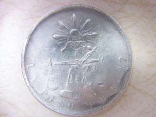 1872 Mexican Mexicana Un Peso Ley Libertad 902.7 Eagle Copy Coin 