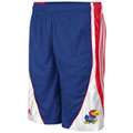 Kansas Jayhawks adidas Blue Flash Mesh Shorts
