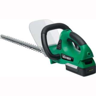 22 in. Cordless 20 Volt Hedge Trimmer comes with 20 Volt Lithium ion 