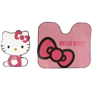 Hello Kitty Badezimmer Garnitur Badgarnitur Set mit 2 Teilen Rosa 