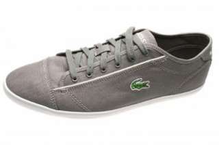 Lacoste Schuhe Wyken Canvas Grey/White: .de: Schuhe 