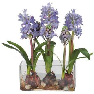 Nearly Natural Hyacinth Silk Flower Arrangement (4637 BL) from The 
