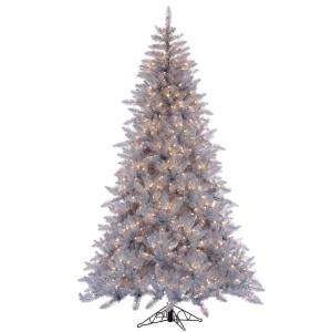   INC. 7.5 Ft. Pre Lit Silver Ashley Tree 6106 75sl at The Home Depot