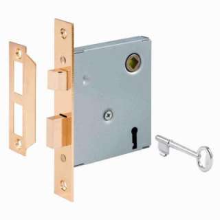 Prime Line Steel Keyed Mortise Lock E 2294 at The Home Depot
