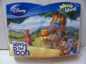 Disney Corinthian Winnie Pooh MOVIE SET MICRO WORLD MIB  