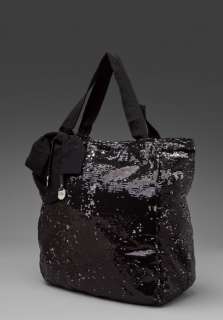 JUICY COUTURE Northern Star Tote Bag in Black  