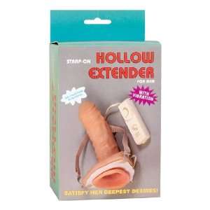 ZBF 6700007031 Hollow Extender Strap On for Men with Vibrating:  