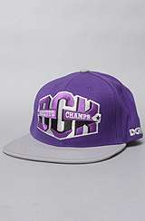 DGK The Ghetto Champs Starter Cap in Purple & Grey