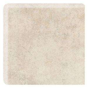   Brixton 6 in. x 6 in. Bone Ceramic Bullnose Outside Corner Trim Tile