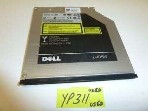 Dell Toshiba TS U633 9.5mm laptop DVD RW Drive YP311   