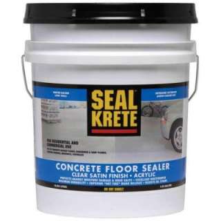 Seal Krete 5 Gal. Concrete Floor Sealer 104005 