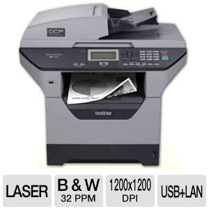 Brother MFC 8480DN Mono Laser Multi Function Printer   1200 x 1200 dpi 