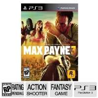 Rockstar Games Max Payne 3 Action Shooter Video Game   PlayStation3 