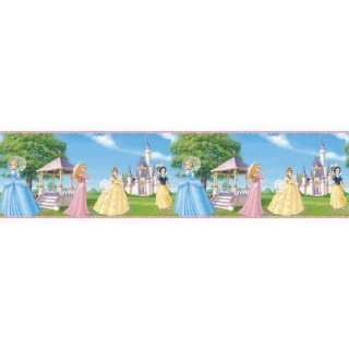 Disney 5 in X 15 Ft Multi Colored Fantasy Princess Border WC1286239 at 
