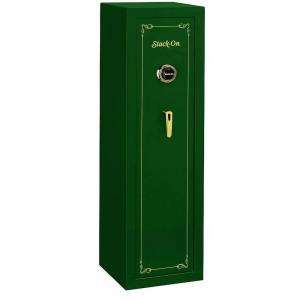   Hunter Green Combination Lock Safe SS 10 MG C DS at The Home Depot