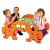 Keter 17192433   Kinder Picknick Tisch mit Sonnenschirm Patio Center 