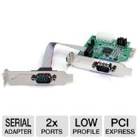 Click to view: StarTech PEX2S952LP RS232 Serial Card   2 Port, PCI 