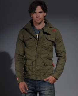 New Mens Superdry Core Military Lite Jacket SB MP202/1725  