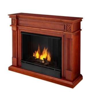 Real Flame Elise Ventless Gel Fireplace in Dark Mahogany 6800 DM at 