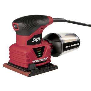 Skil 1/4 in. Sheet Palm Sander with Pressure Control and Micro 