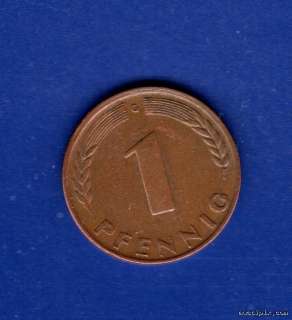 Pfennig 1949 G Bank deutscher Länder BDL BRD Deutschland (1)  