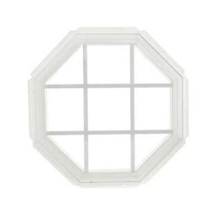   Window, 22 in x 22 in., White with Dual Pane Insulated Glass and Grids