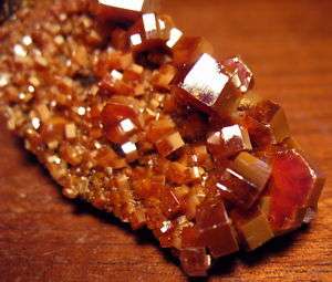 Large Group Gorgeous Red Vanadinite Crystals Must See  