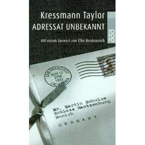   unbekannt  Kressmann Taylor, Dorothee Böhm Bücher
